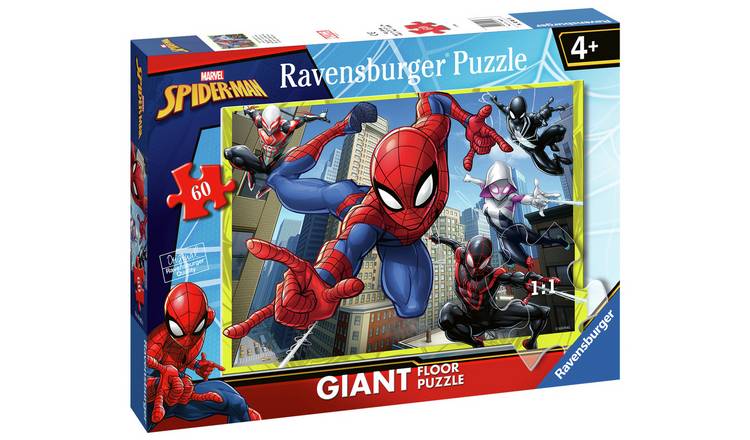 Buy Marvel Spider-Man Giant Floor 60 piece puzzle | Jigsaws and