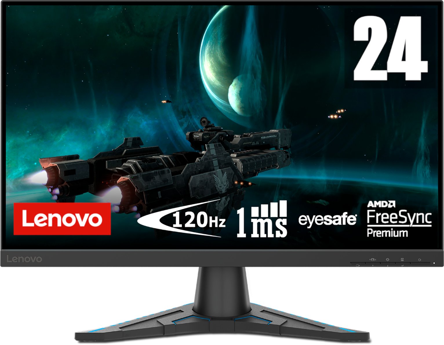 Lenovo G24e-20 23.8 Inch 100Hz FHD Gaming Monitor