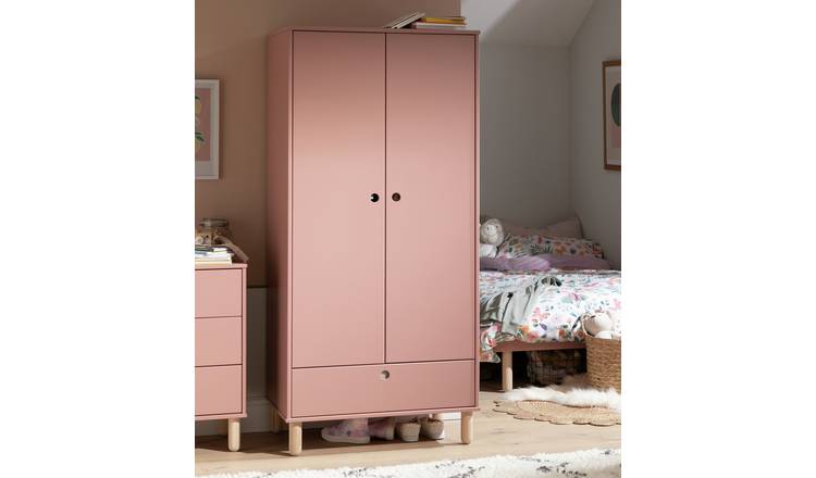 Habitat Kids Eden 2 Door Wardrobe - Pink