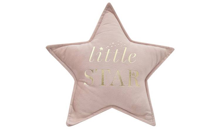 Buy Bambino Little Star Cushion Blush 30x30cm Cushions Argos