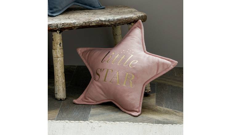 Buy Bambino Little Star Cushion Blush 30x30cm Cushions Argos