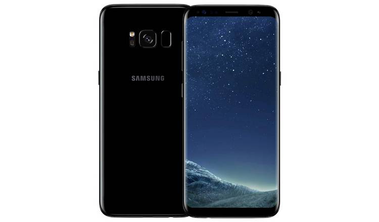 SIM Free Refurbished Samsung S8 64GB Mobile Phone - Black
