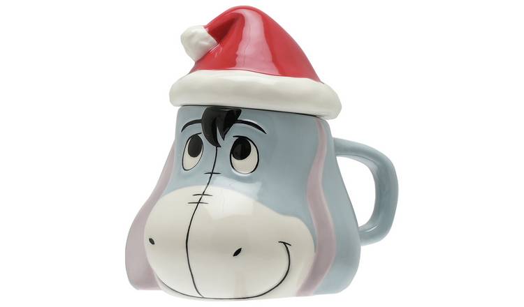 Disney Eeyore 3D Relief Christmas Mug