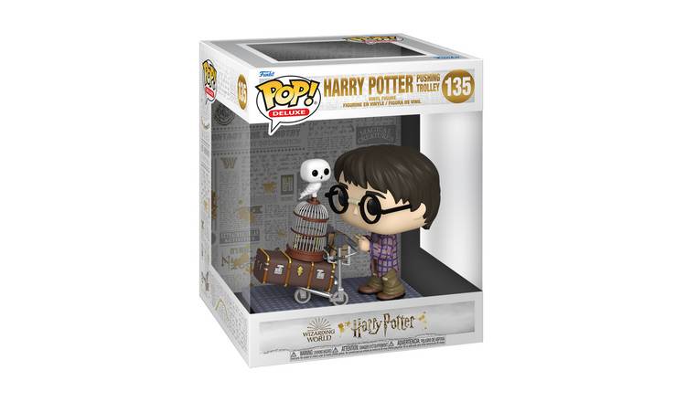 Harry Potter POP Deluxe Harry Pushing Trolley Figure