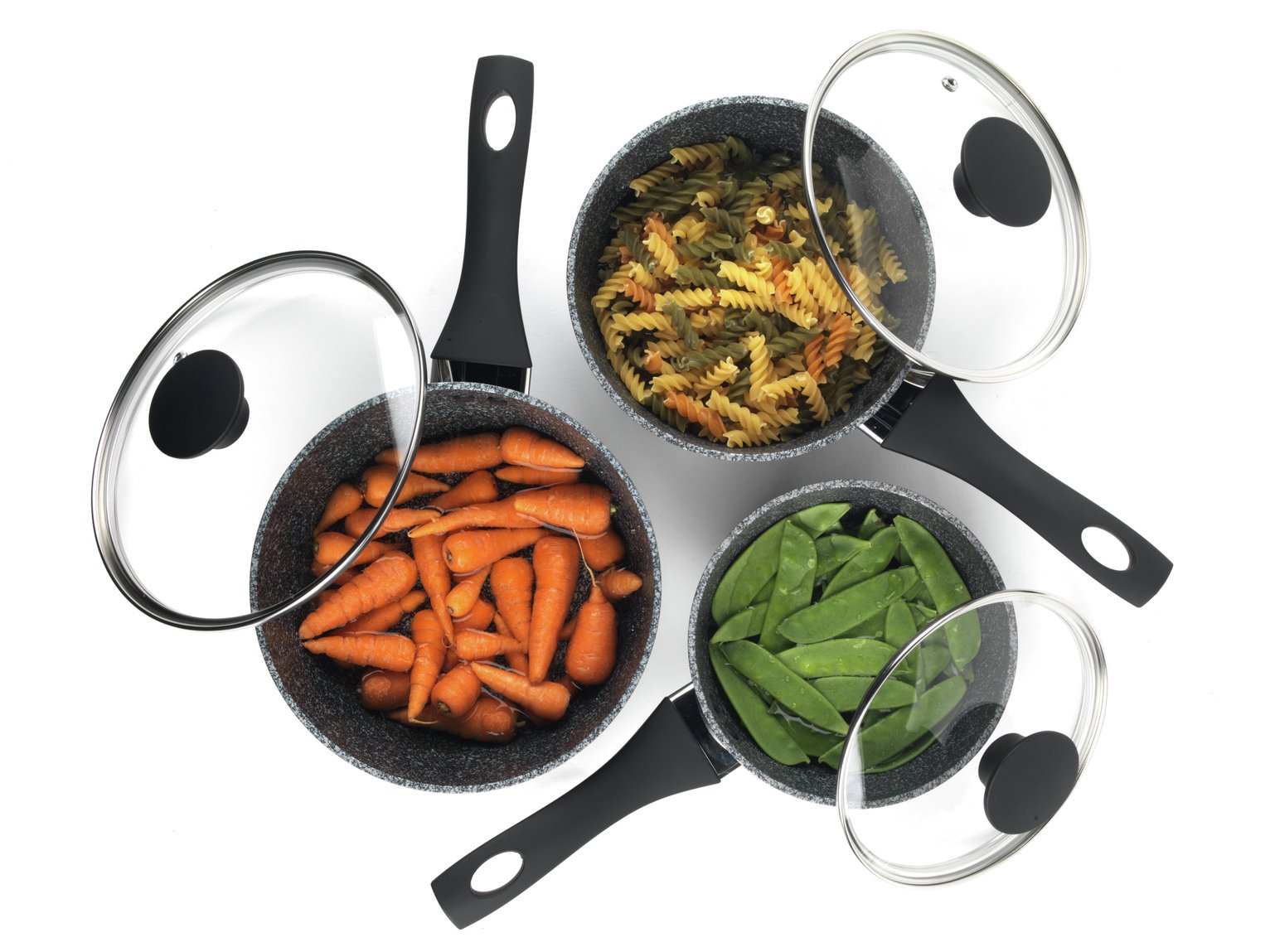 Salter Megastone 3 Pc Silver Coated Aluminium Saucepan Set Review