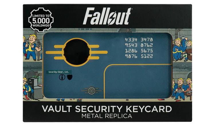 Fallout Vault Security Keycard Replica