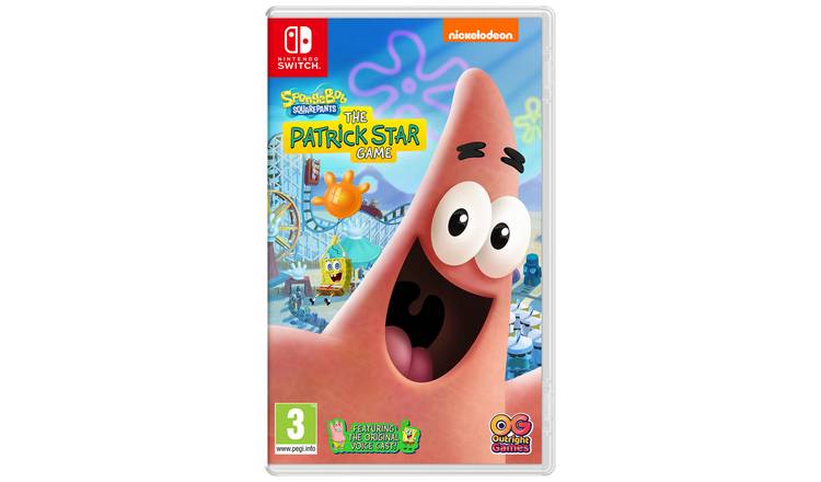 SPONGEBOB SQUAREPANTS The Patrick Star Game Switch Game