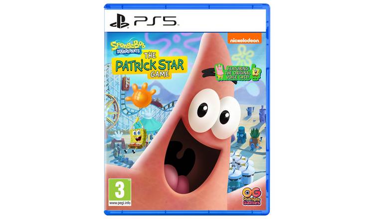 SPONGEBOB SQUAREPANTS The Patrick Star Game PS5 Game