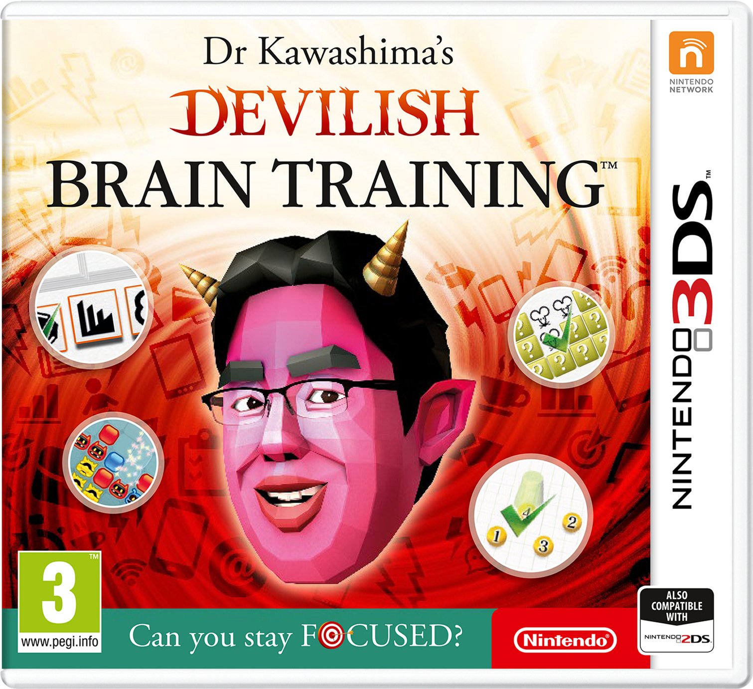 Devilish Brain Training Nintendo 3DS Game Review