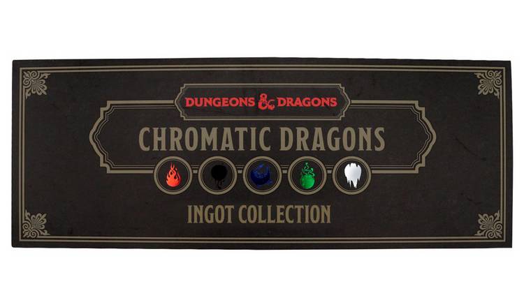 Dungeons & Dragons Chromatic Dragons Ingot Set Pre-Order