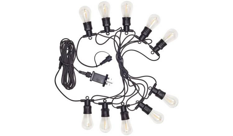 Smart Garden 20 Vintage Festoon String Lights - Warm White