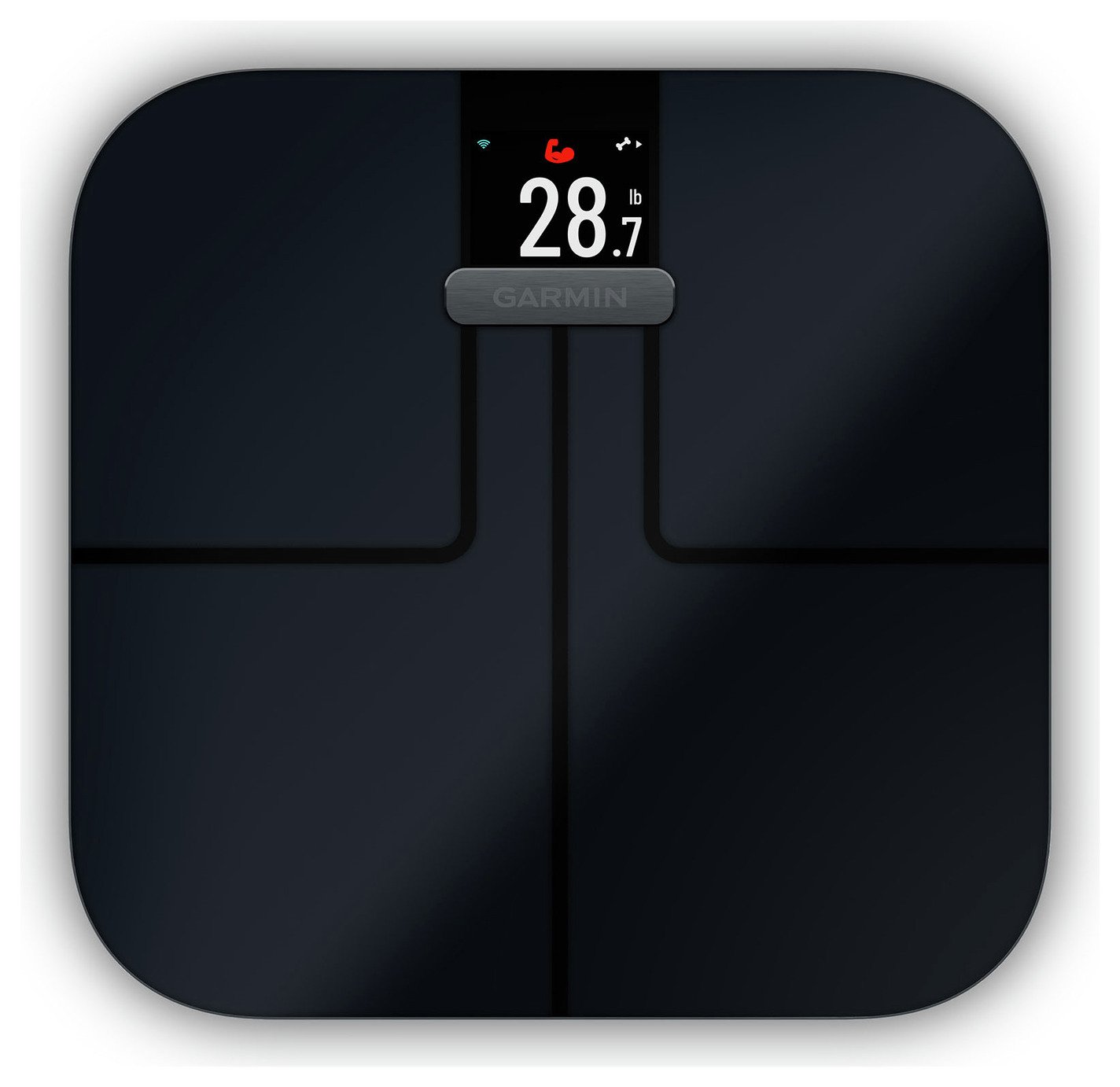 Buy Garmin Index S2 Smart Bathroom Scale - Black | Bathroom scales
