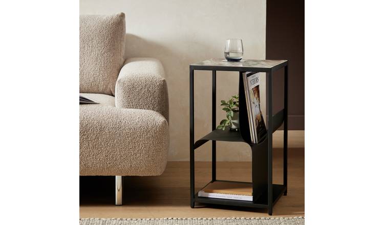 Habitat Sarai Side Table - Black