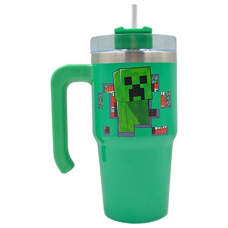 Hox Minecraft Green Travel Coffee Cup - 600ml 0