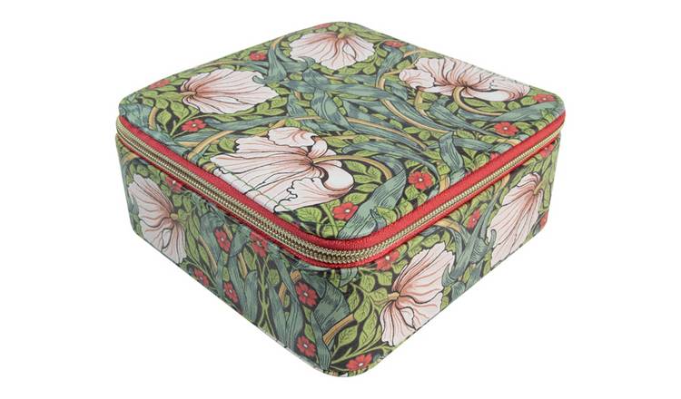 William Morris Golden Lily Fabric Jewellery Box