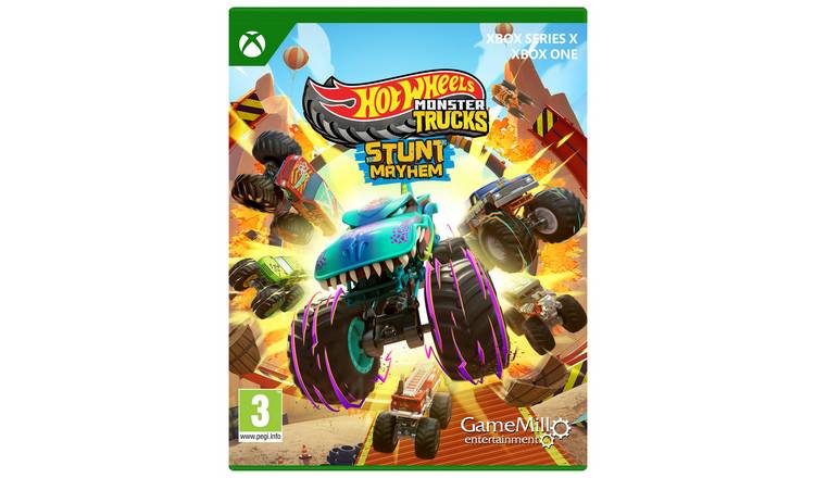 Hot Wheels Monster Trucks: Stunt Mayhem Xbox Game