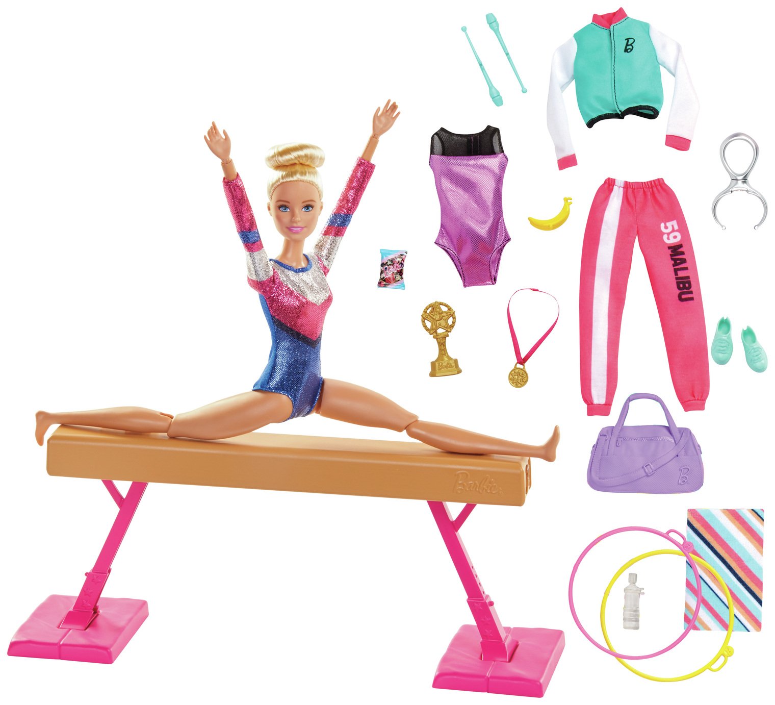 american girl doll gym set