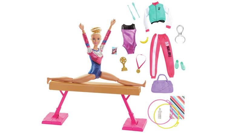 Barbie Sport Gymnastics Doll and Playset