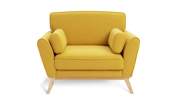 Habitat x Scion Lohko Fabric Armchair - Yellow