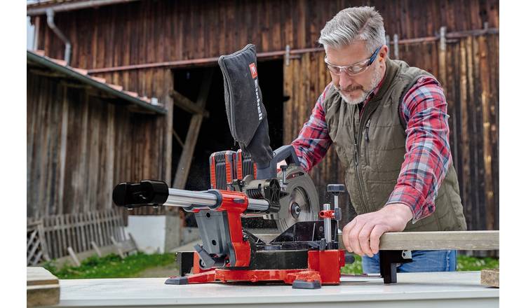 Einhell Power X-Change Cordless Sliding Mitre Saw - 36V
