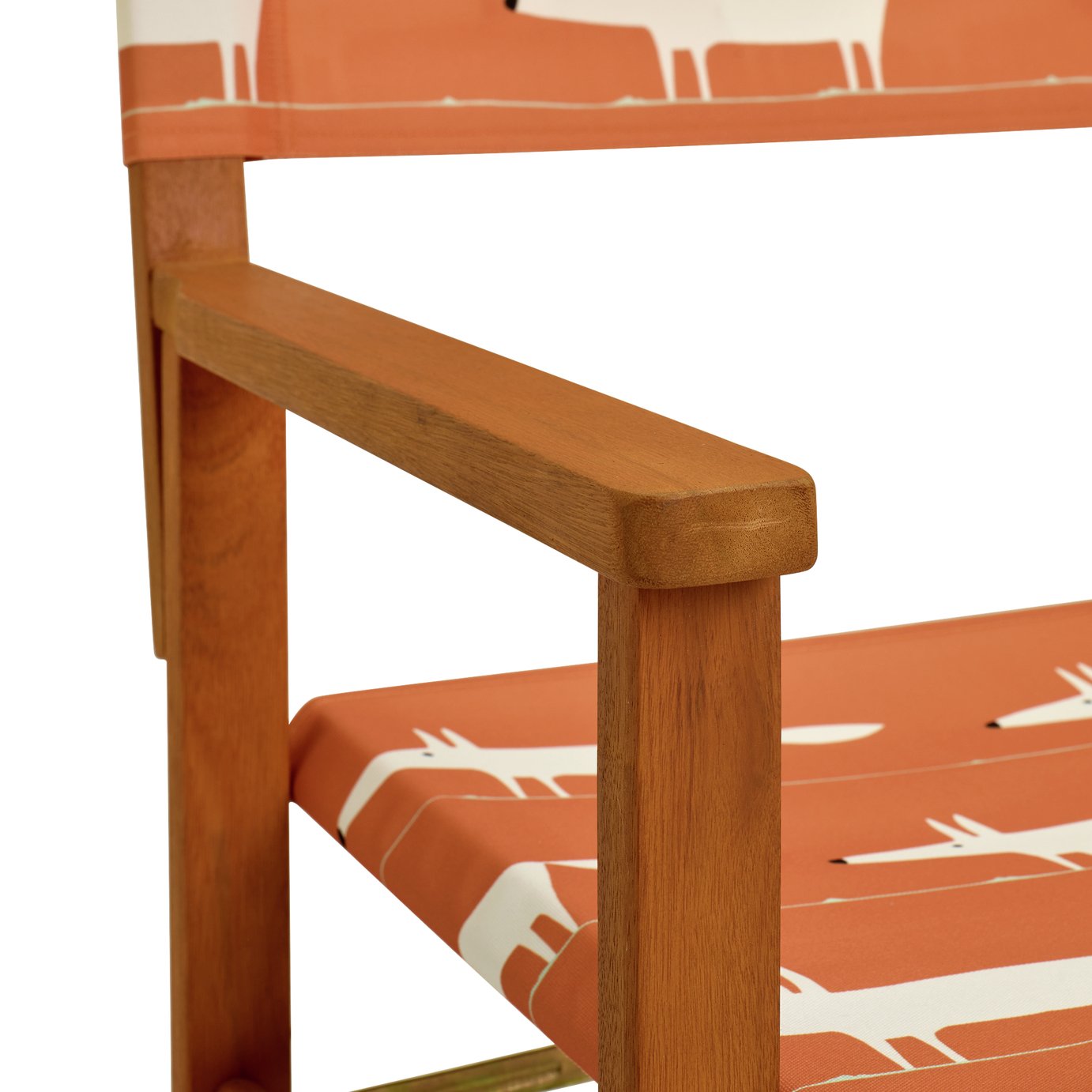 Buy Habitat x Scion Folding Wooden Garden Director Chair- Mr Fox