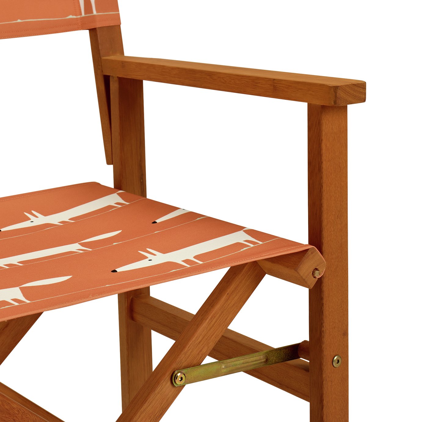 Buy Habitat x Scion Folding Wooden Garden Director Chair- Mr Fox