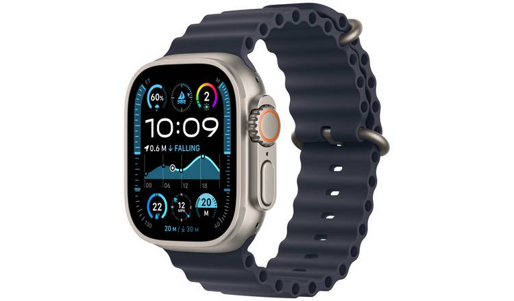 Apple Watch Ultra 2 2024 49mm Natural Navy Ocean Band