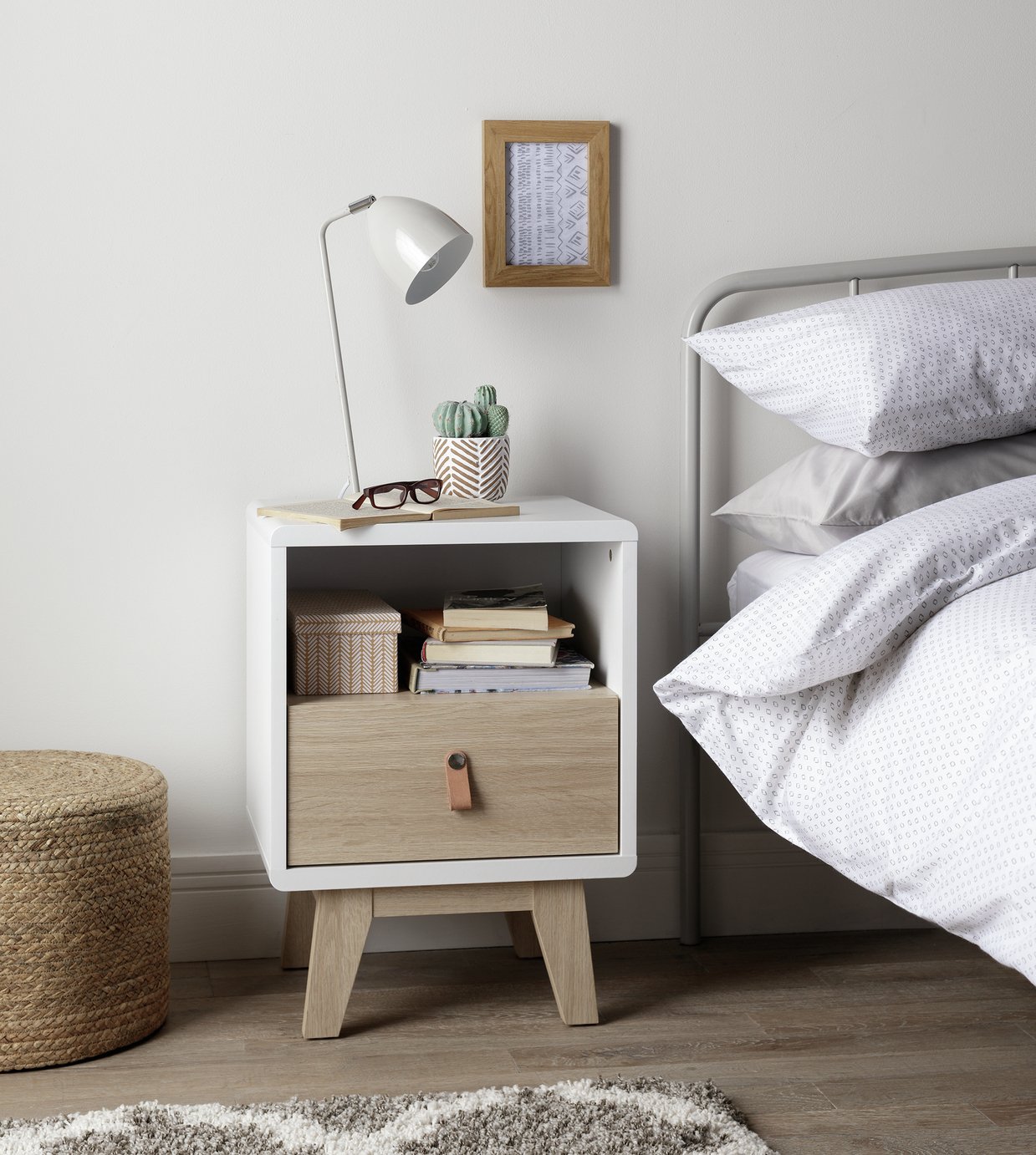 Argos Home Copenhagen 1 Drawer Bedside Table Review