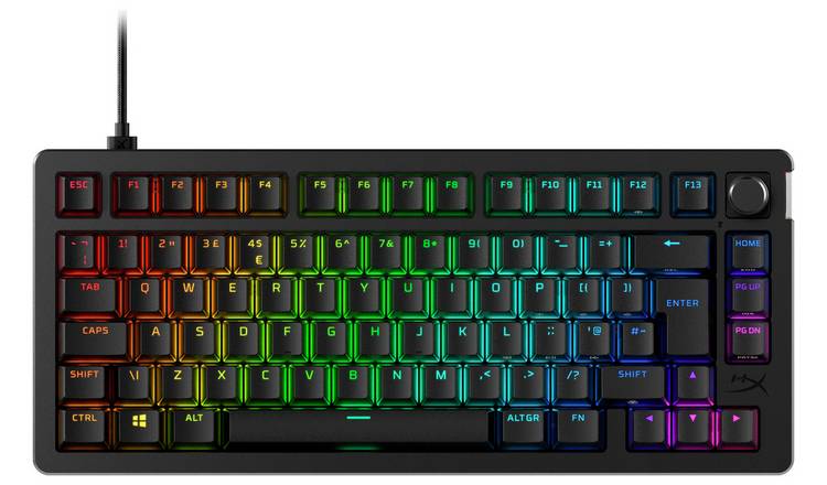 HyperX Alloy Rise 75 Mechanical Wired Gaming Keyboard Black