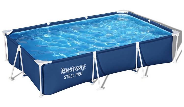 Bestway 9ft Rectangular Paddling Pool - 3300L