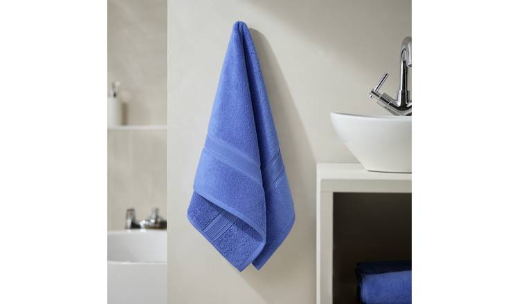 Habitat Supersoft Hand Towel - Cobalt