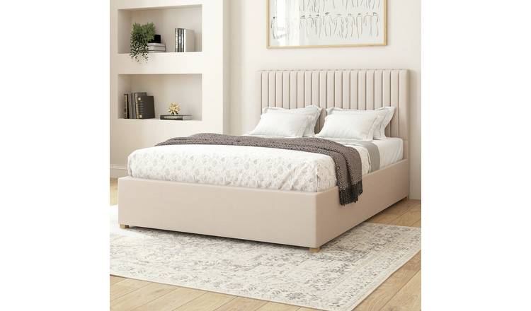 Aspire Grant Single Adjustable Bed with Mattress - Off White