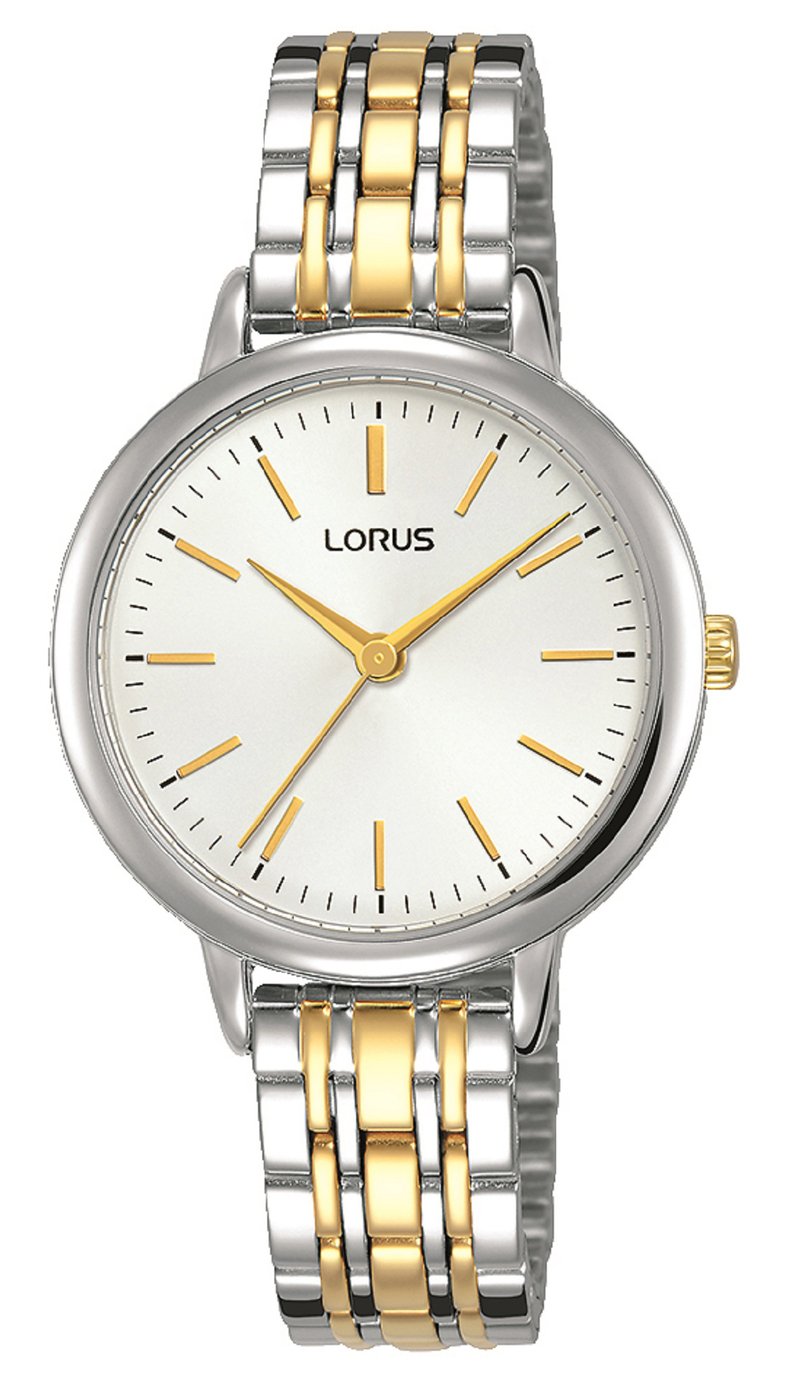 Lorus Ladies Two Stone Stainless Steel Bracelet Watch Review