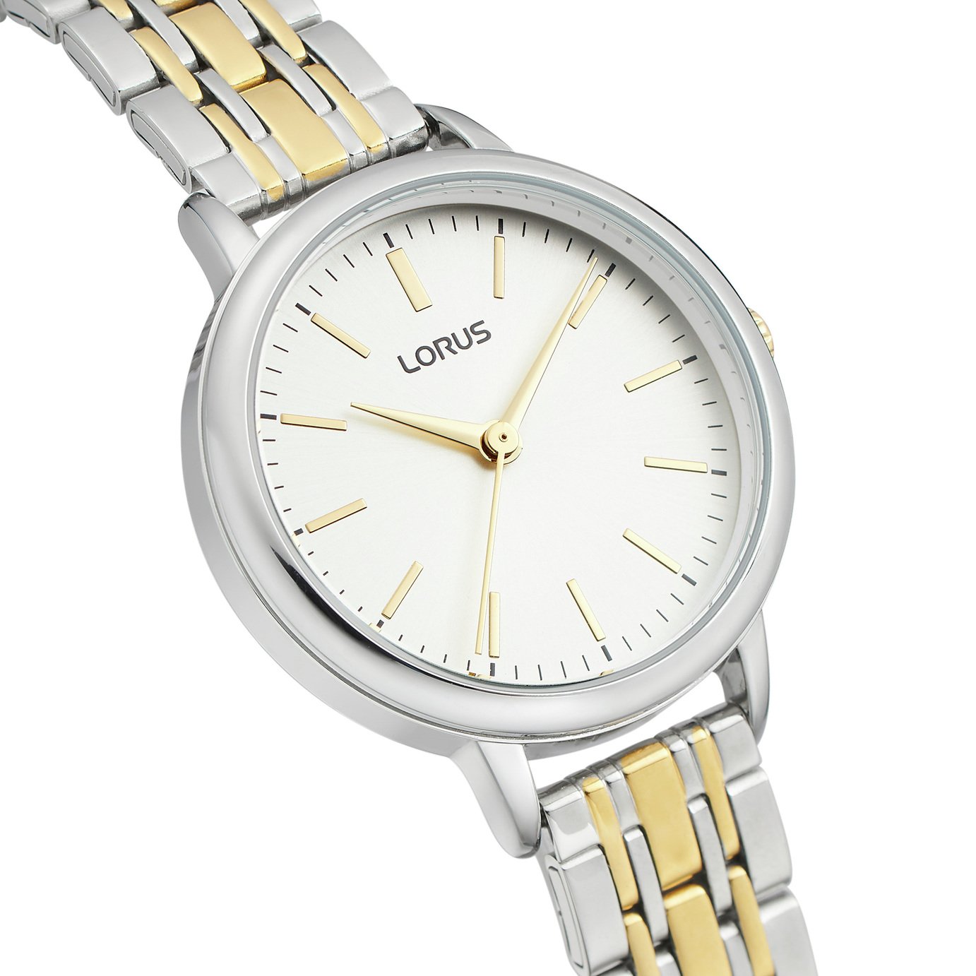 Lorus Ladies Two Stone Stainless Steel Bracelet Watch Review