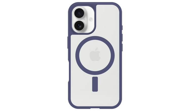 Otterbox React iPhone 16 Phone Case - Magsafe Clear/Purple