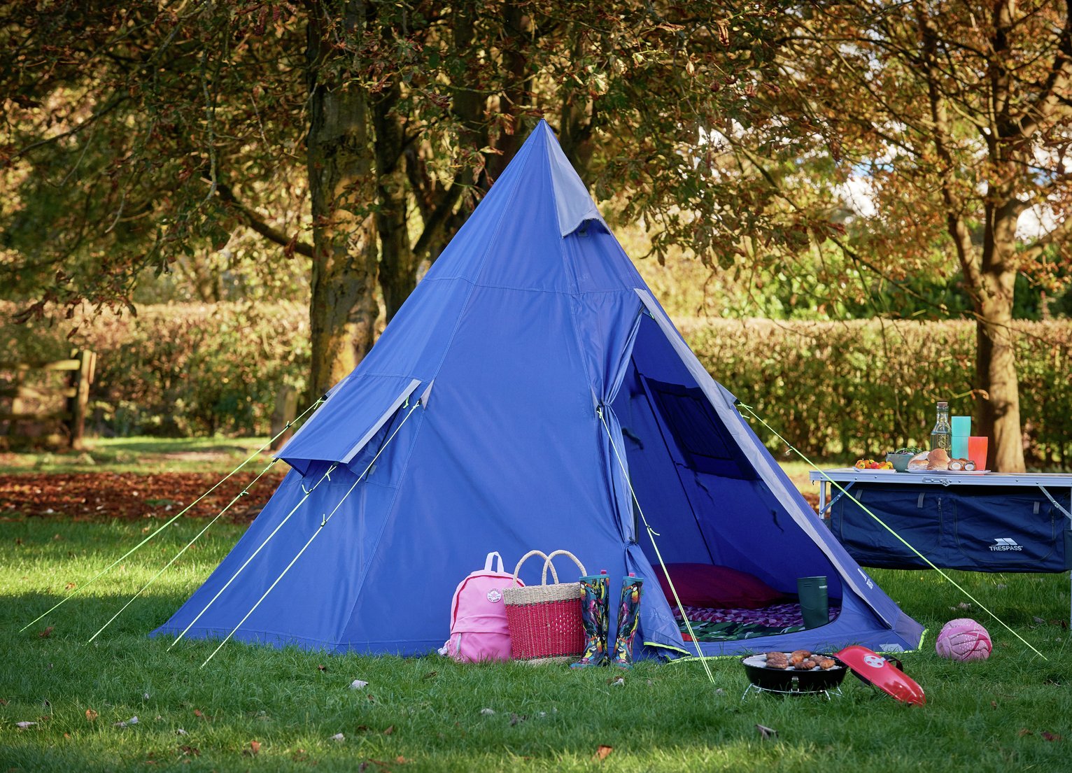 Trespass 4 Man 1 Room Teepee Camping Tent Review