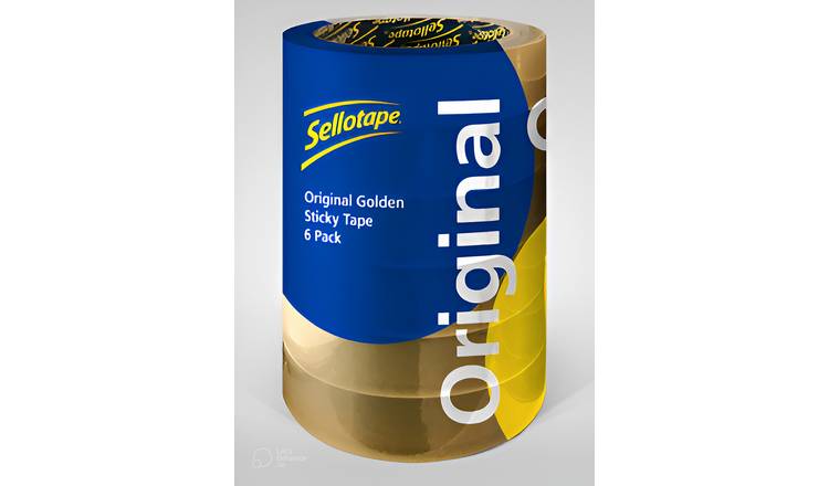 Sellotape Original Golden Tape - Pack of 6