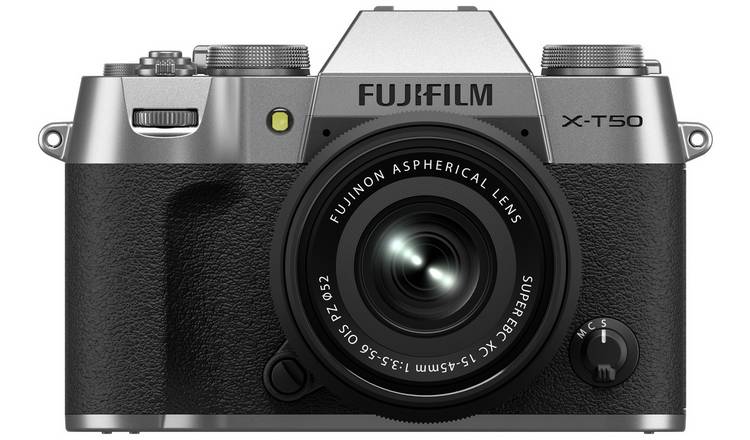 FujiFilm XT50 XC15 45MM Mirrorless Camera with Lens - Silver