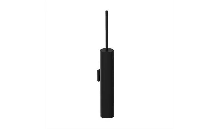 Cosmic Micra Toilet Brush & Holder - Matt Black