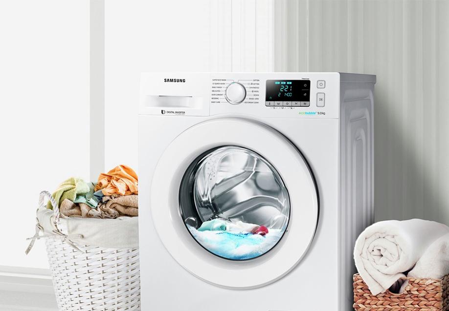 Samsung WW90J5456MW 9KG 1400 Spin Washing Machine - White.