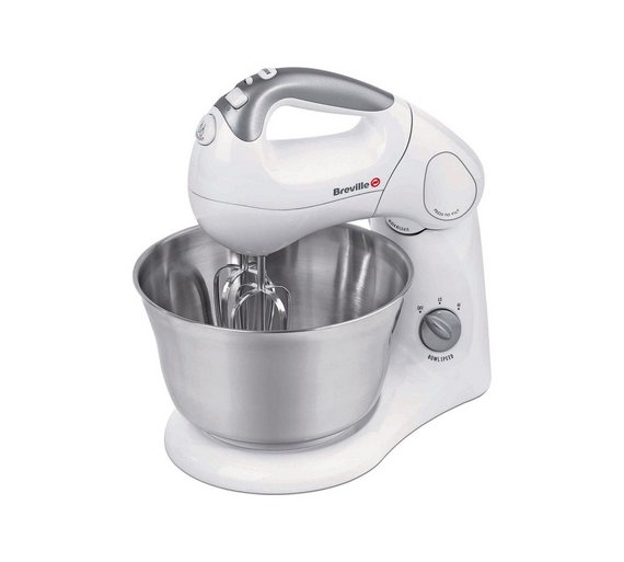 Buy Breville SHM2 Twin Motor Hand and Stand Mixer - White at Argos.co ...