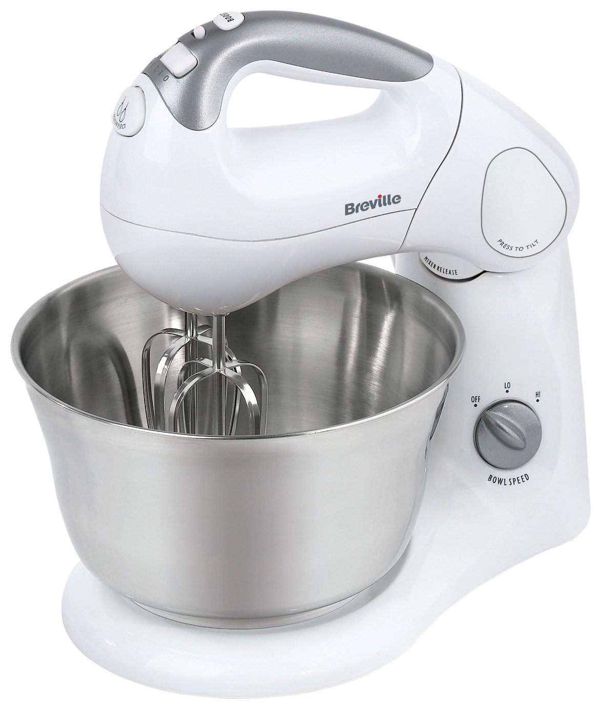 Breville SHM2 Twin Motor Hand and Stand Mixer - White