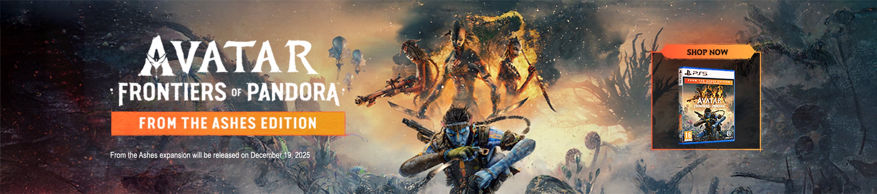 Avatar: Frontiers of Pandora from the ashes edition