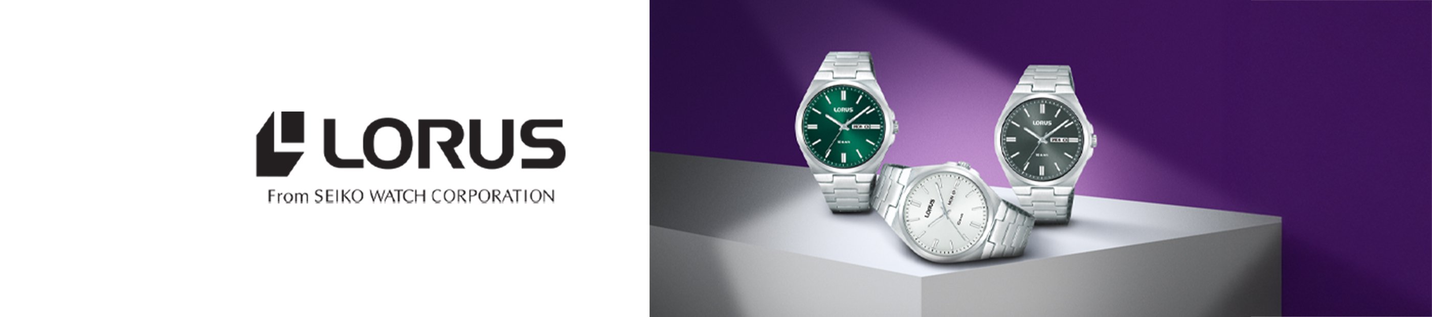Lorus. From seiko watch corporation.