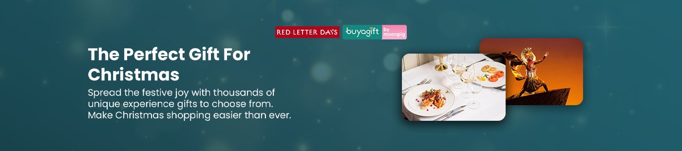 The perfect gift for Christmas. Spread the festive joy with thousands of unique experience gifts to choose from. Make Christmas shopping easier than ever.