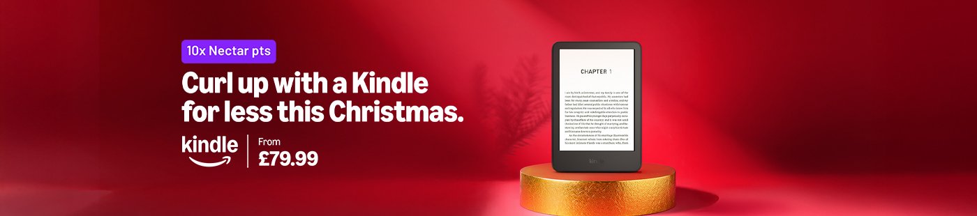Kindle. 10x Nectar pts. Curl up with a Kindle for less this christmas. From £79.99.