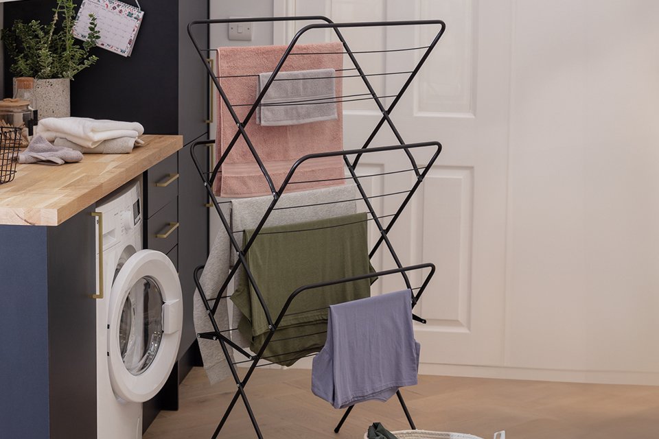 Save up to 1/3 on selected utility & bathroom. Includes airers, storage, bins & more.