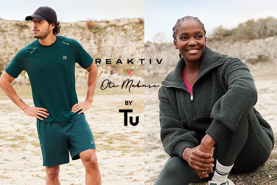 Enter a new year with new energy. In collaboration with Oti Mabuse, our latest Reaktiv drop blends style and function. With power-meshed panels and compression leggings to sculpt and support, mix rich tones with blush and leopard prints from gym to downtime. Plus, explore men’s performance tops and joggers for strength and all-day comfort.