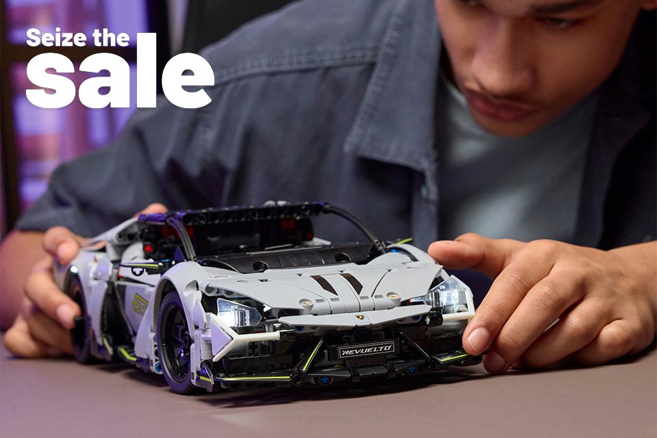 Seize the sale. Save up to 1/3 on selected LEGO® sets.