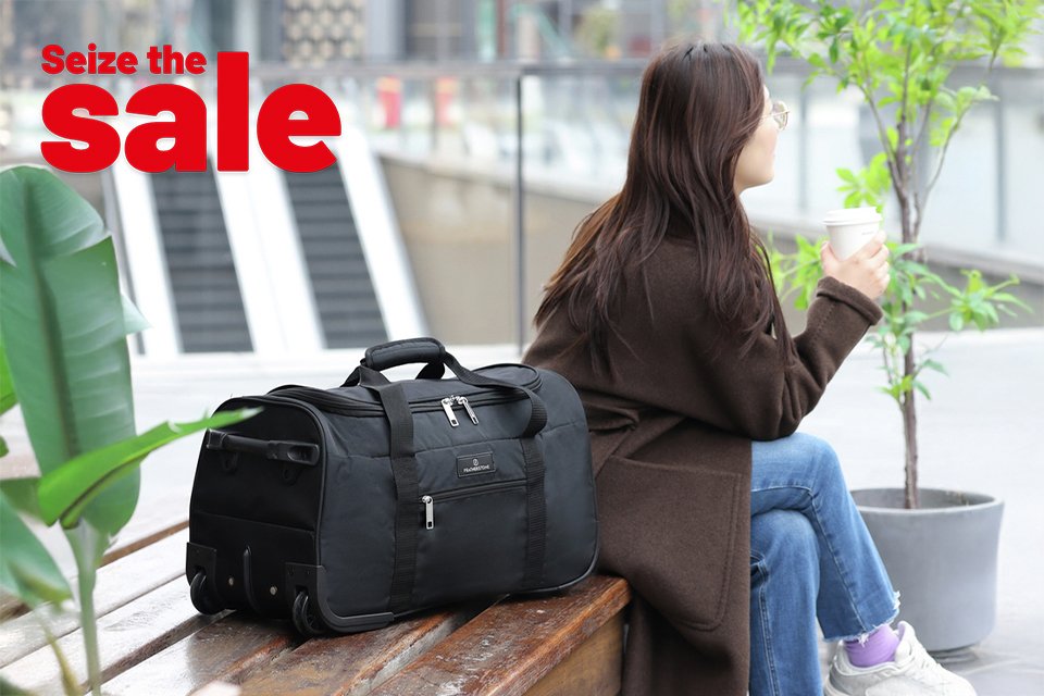Seize the sale. Save up to 50% on selected bags and luggage. Your journey starts with big savings.